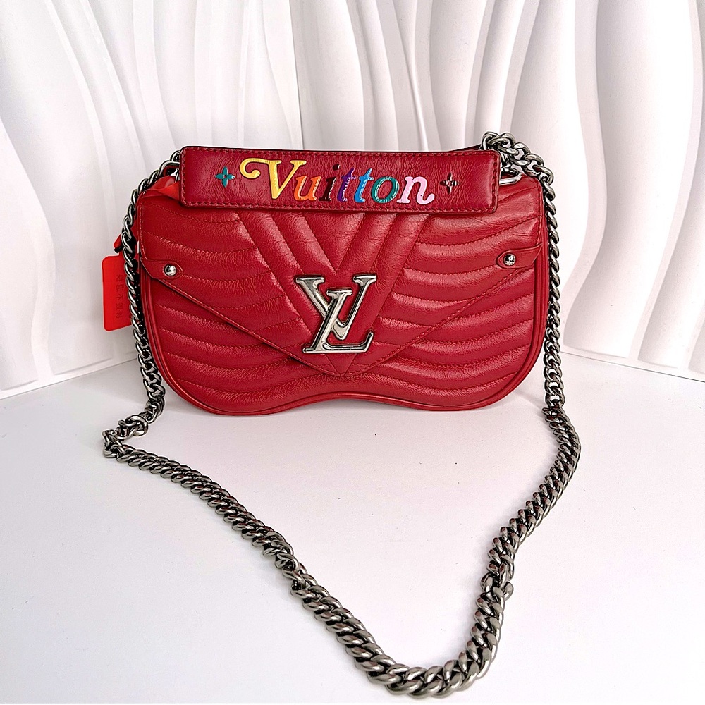 Louis Vuitton New Wave PM Handbag Chain Shoulder Bag